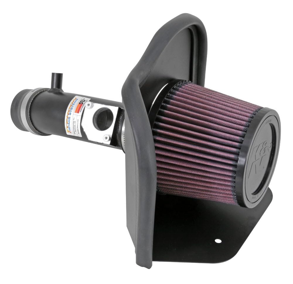 K&N Cold Air Intake System: High-Flow Air Filter, Increase Performance & Acceleration: Compatible with 2005-2017 Toyota: Yaris, Yaris R, Yaris Vios, 69-8612TFK