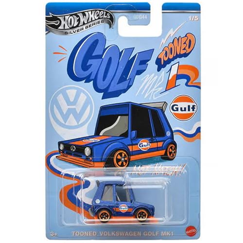 Hot Wheels Silver Series Volkswagen Golf MK1, Toon'd Series 1/5,