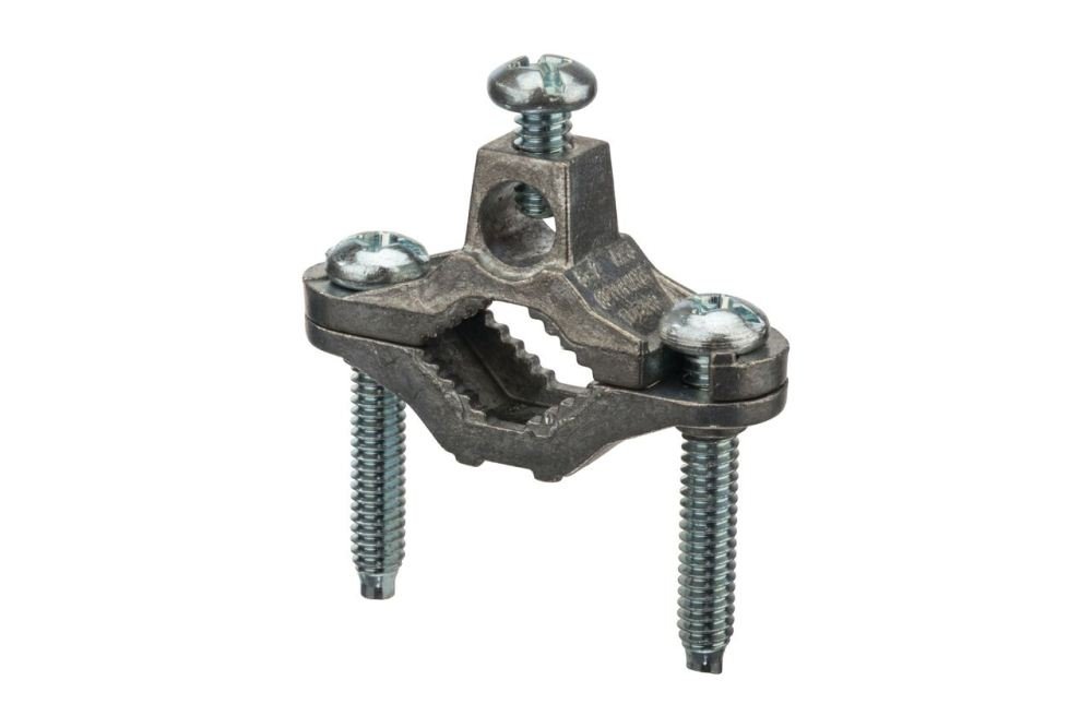 Zinc fundido terreno pinzas 0.5 – 1 en. Tubo