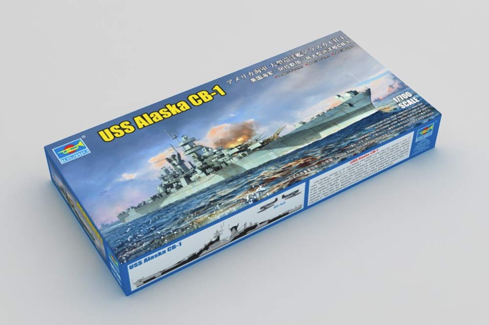 Trumpeter 1:700 - USS Alaska CB-1, Unpainted - Image 2