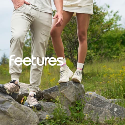 Image of Feetures Trail Max Cushion Mini Crew Sock - Hiking Socks for Men & Women
