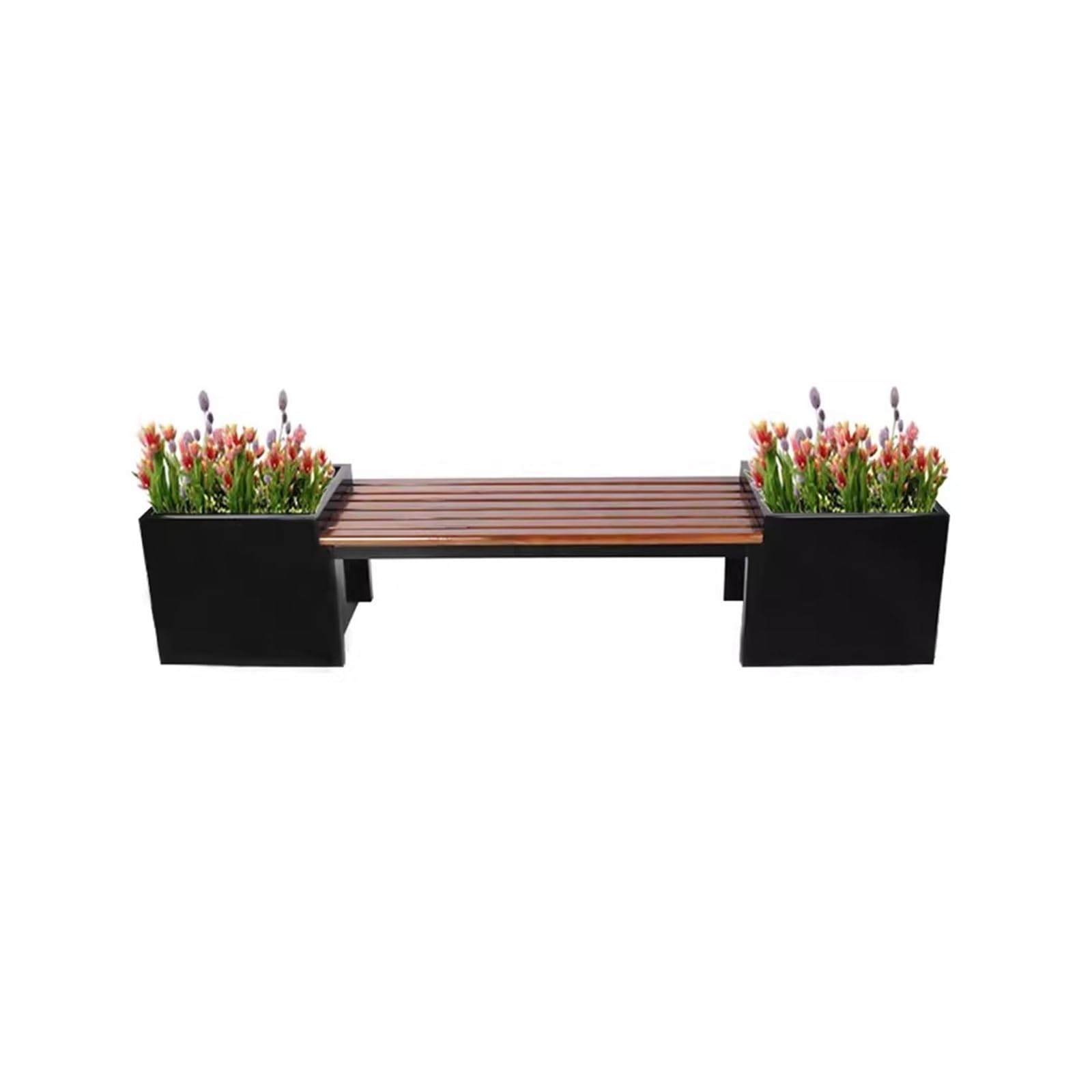 Kx9Lb8d Planter Box Outdoor Flower Box Municipal Bed Sales Department Commercial Square Trough