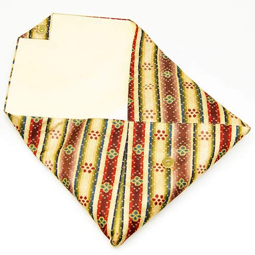 京都発　龍村美術織物　/　数寄屋袋　花文暈繝錦　⭐️【日本製】【新品】⭐️ Amazon｜数寄屋袋 花文暈繝錦 龍村美術織物 茶道具｜茶道用ふくさ