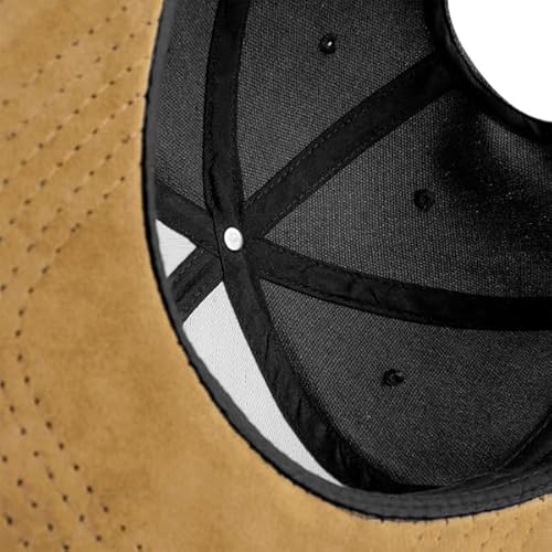 Baddery Geburtstagsgeschenk für Männer: Dad Cap - Kappe Papa Hut Snapback Herren Väter (Schwarz)