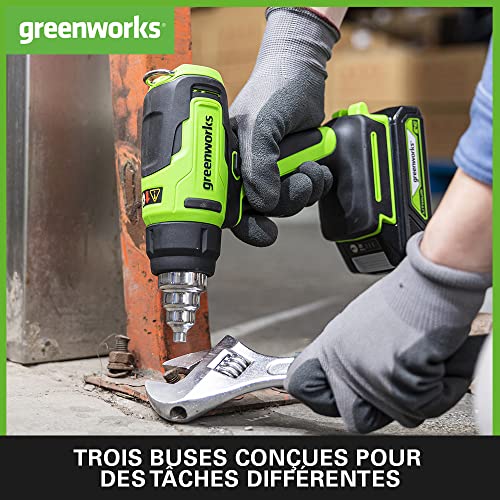 Décapeur thermique sans fil à chauffe rapide 9 secondes 200L/Min