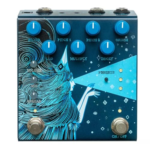 Old Blood Noise Endeavors/Dark Star V3 Dark Blue Stereo Soundscape Reverb ���o�[�u