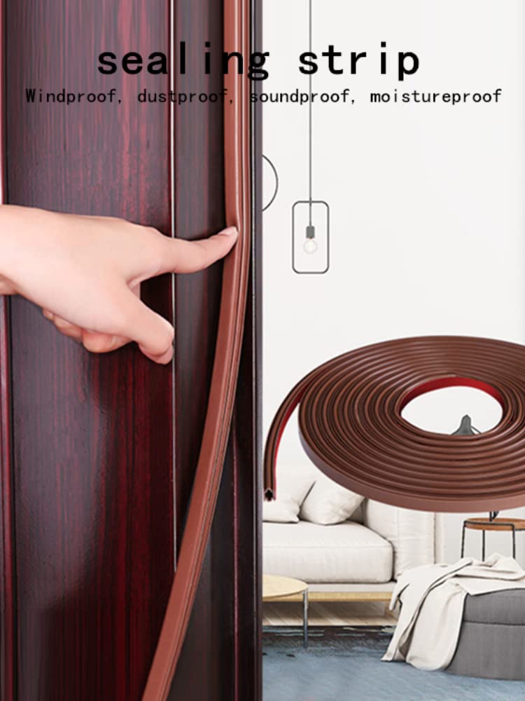 Cinta de espuma de silicona for burletes de 6 m - Tira de sellado autoadhesiva en forma de I for ventanas y puertas, 1 unidad(White,10x15mm)