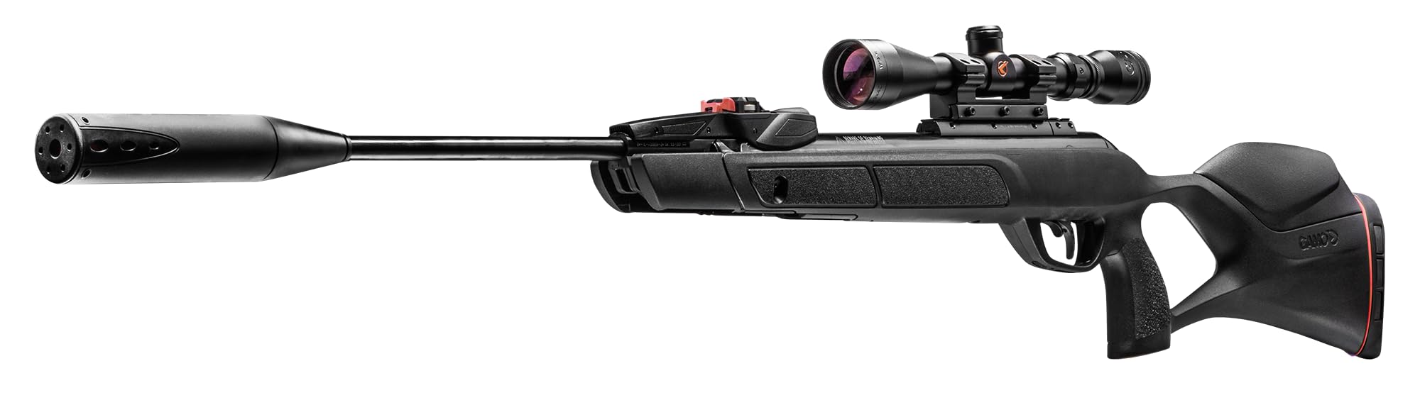 Gamo Swarm Magnum 10X GEN3i Break Barrel Pellet Air Rifle - IGT Mach 1, Inertia Fed 10-Shot Magazine, High Velocity .177 or .22 Caliber Airgun - Black