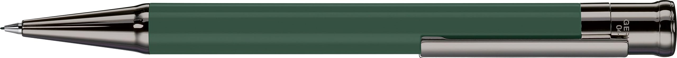 Otto Hutt 002-18824 - Druckbleistift Design 04 in Salbeigrün - Bleistift mit hochwertiger Beschichtung und glänzender Oberfläche - mit 0,7 mm Minen und Radiergummi