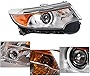 Headlamp Headlight Assembly Compatible with 2011-2014 Ford Edge Replacement for BT4Z-13008-A Super Bright (Front Right Hand Passenger Side)
