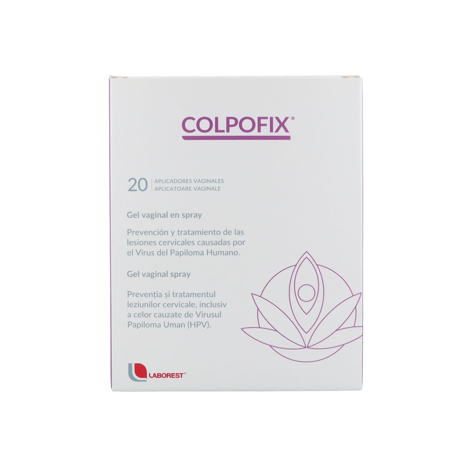 COLPOFIX GEL VAGINAL EN SPRAY | 2 Frascos 20ml (20 Aplicadores)