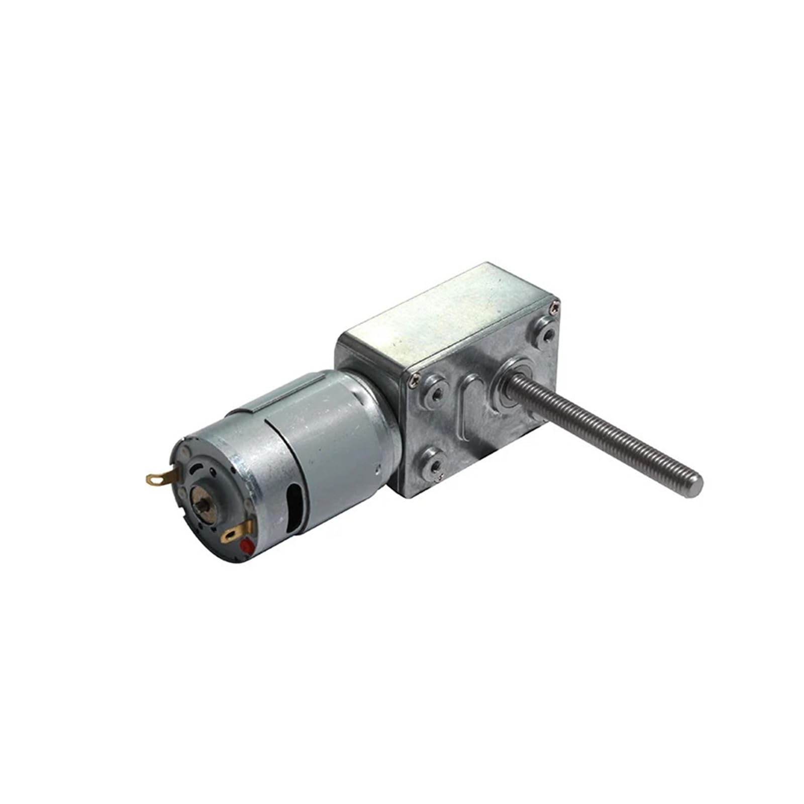 JGY-385 Turbo Worm Micro DC Deceleration Motor o niskiej prędkości M6 regulacja prędkości wgłębienia mały silnik 12 v24 v (24 V 40 obr./min, silnik z uchwytem)