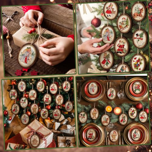 36 Pcs Vintage Christmas Ornaments - image 9