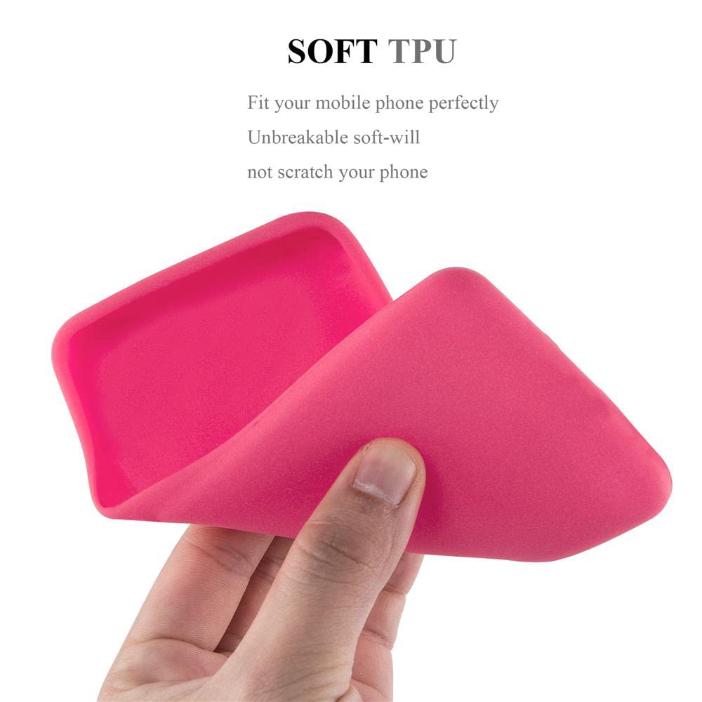 Cadorabo Custodia per Honor 20 PRO in CANDY ROSSO - Morbida Cover