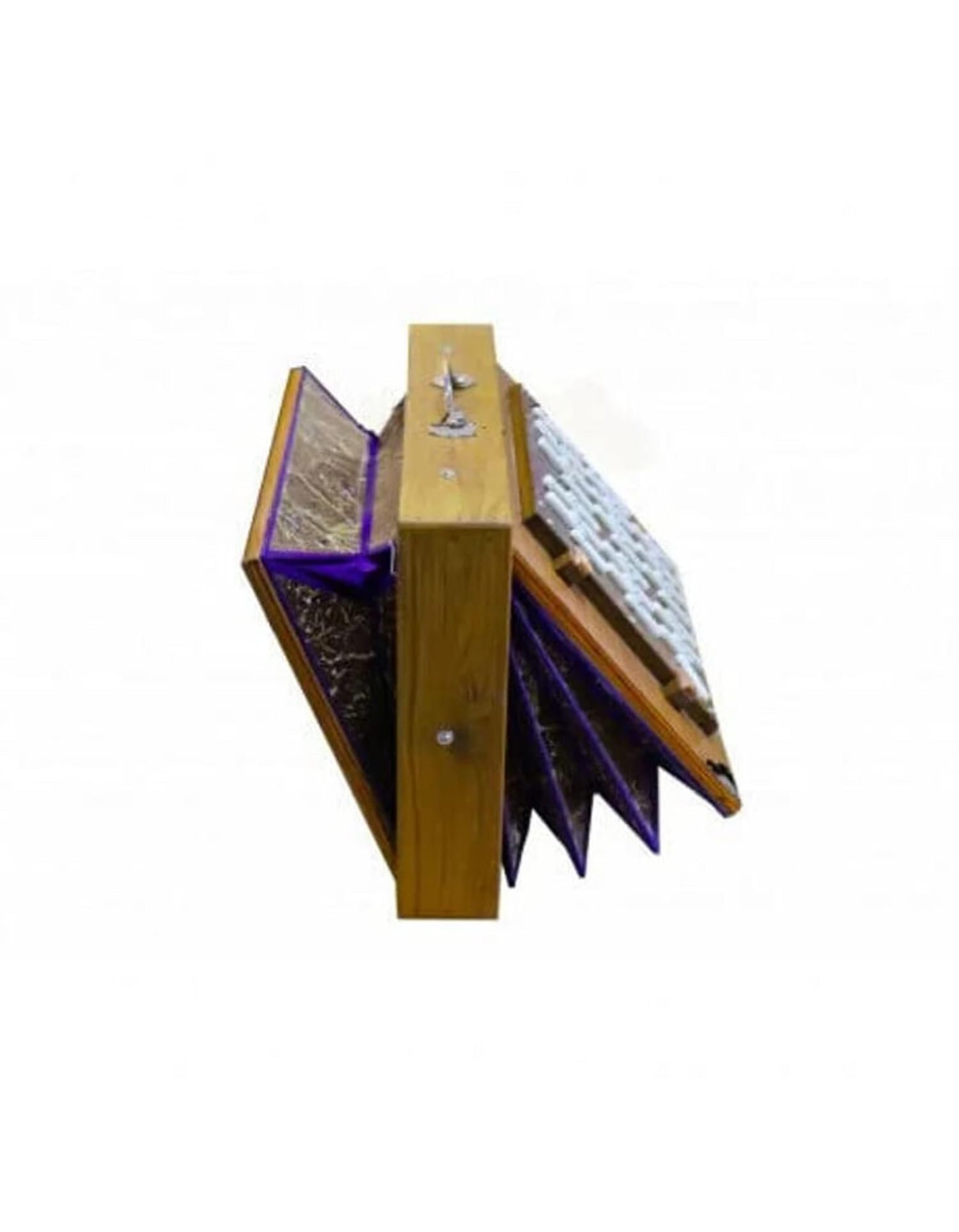 SHRUTI BOX~36 KEYS~SIZE (41 x 33 x 10 cm)~TEAK WOOD~SWAR PETI~440Hz~CHANT~MANTRA