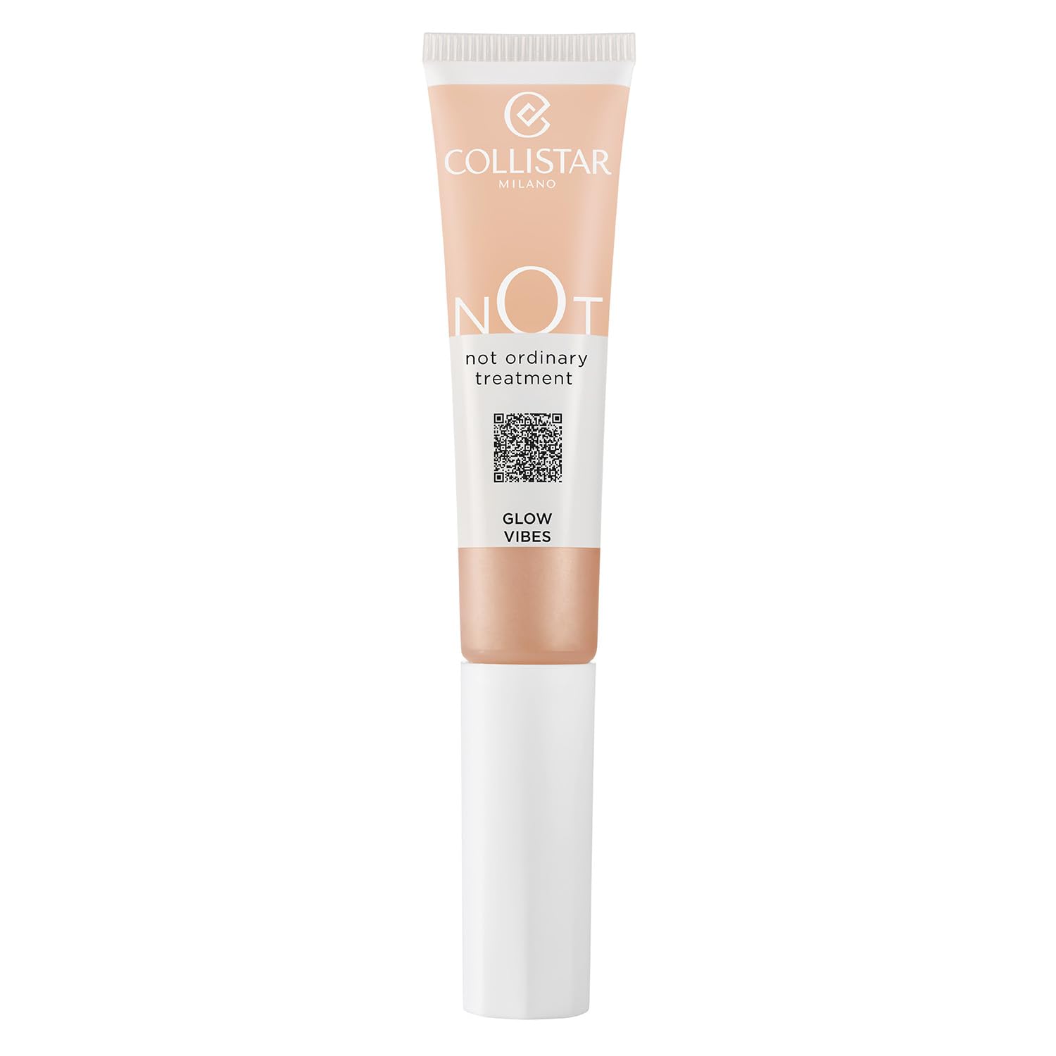 Collistar NOT Glow Vibes, Illuminante Liquido Multiuso, Applicatore Sponge, Idratante, Pelle Radiosa, per Viso, Occhi, Labbra, Corpo, con Acido Ialuronico, 15 ml
