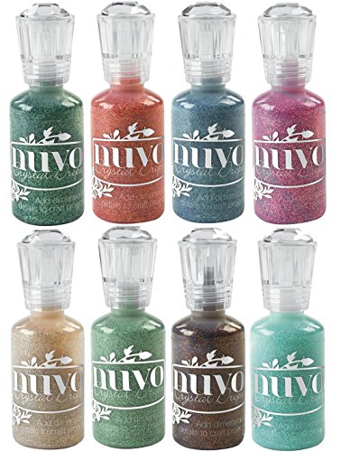 Tonic Studios Nuvo Crystal Drops Bundle of 8 New Glitter Colors