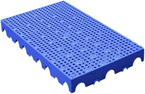 HynJGih MekUk Plastic Pallets Plastic pallets, lightweight pallets, cargo stable storage mats, plastic pallets for basement storage for Kennel, Garden, Basement, Patio