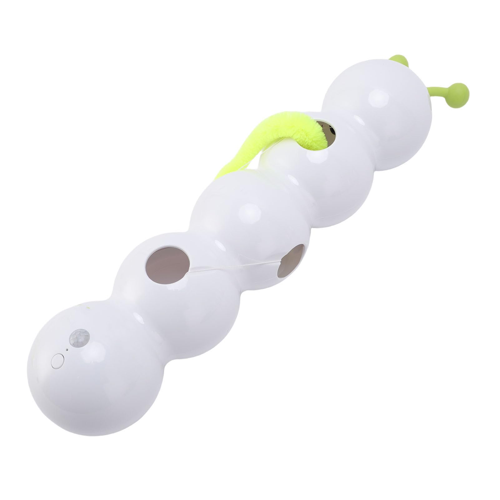 FILFEEL Giocattolo per Animali Domestici – Giocattolo Elettrico Interattivo per Gatti con Base a Ventosa, Movimento Strisciante e Batteria Ricaricabile per Giochi Al Chiuso, per Animali in Plastica