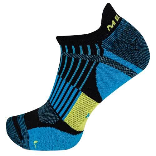 Image of Merrell Unisex Adult Men's and Women's Trail Running Cushioned Socks - Anti-slip Heel & Arch Compression