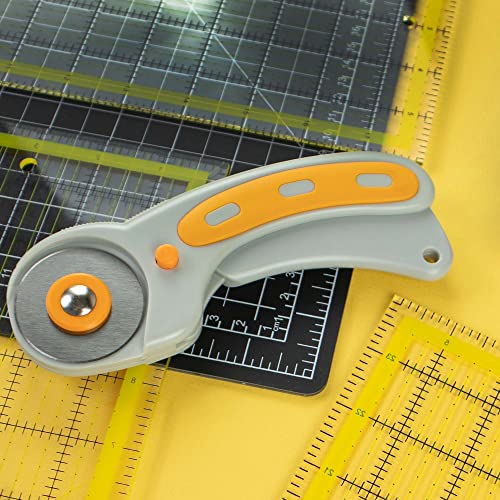 Breman Precision Clear Quilting Ruler - 6X24 Inch Clear Ruler - Clear Acrylic Ruler For Cutting Fabric - Clear Rulers Grids For Precision Measurements - Quilting Rulers - Fabric Ruler For Sewing #TOP6