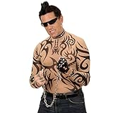 Farbe: schwarz Amakando Punk Perücke Irokesen Haarteil schwarz - mit Clips Punker Iro Haare Punkerperücke Rocker Toupet Biker Faschingsperücke