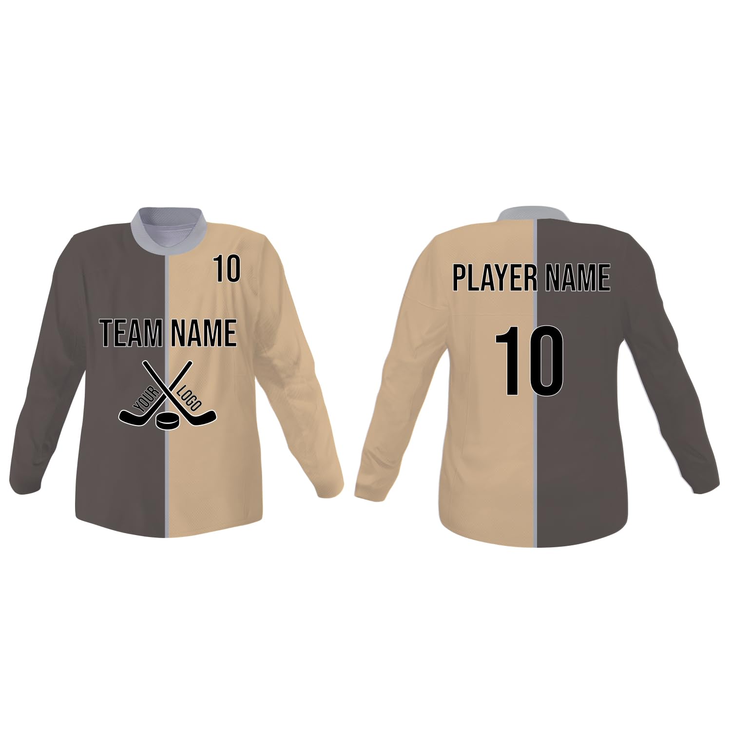 SGS Sports Gear Custom Hockey Jersey, Personalized Reversible or Standard Design with Name &amp; Number, Hockey Jersey