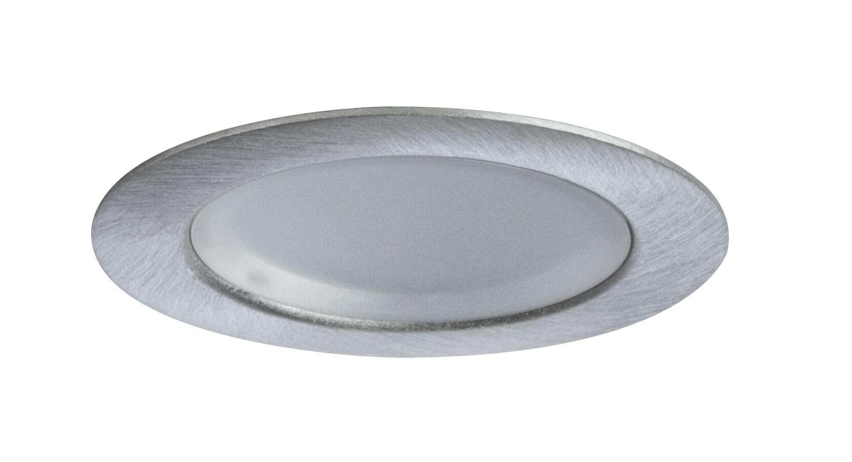 Paulmann 93586 LED Möbeleinbauleuchten Micro Line Mini rund incl. 5x0,4 Watt Schrankleuchte Eisen gebürstet Schranklicht Metall Küchenlampe 2700 K