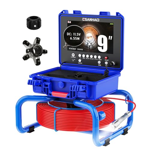 ESANHAO Cámara Inspección 30M, 7'' IPS Pantalla, IP68