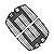 GGC Cooking Grate Replacement for Weber Q200, Q220, Q260, Q2000 Series, Q2400 Gas Grill, 2-Pack Cast Iron Grid Grates for Weber 7645, 7583, 65811