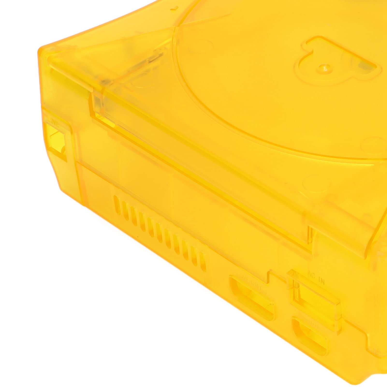 Custodia in Plastica Trasparente per Dreamcast DC con Funzione di Rimozione Facile Design Speciale Adatto Ai Giocatori