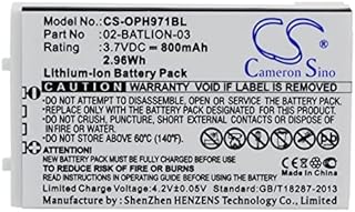 LIONX Battery for OPL-7724 OPL-7734 OPL-9700 OPL-9712 OPL-9713 OPL-9723 OPL-9724 OPL-9725 OPL-9727 OPL-9728 02-BATLION-03 11267 ORBLIOP0012 800mAh / 2.96Wh