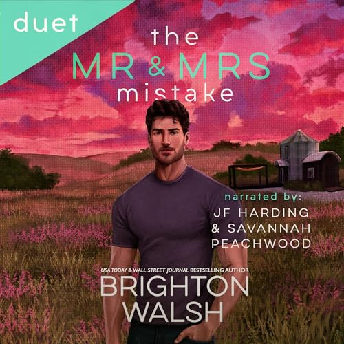 The Mr and Mrs Mistake Audiolibro Por Brighton Walsh arte de portada