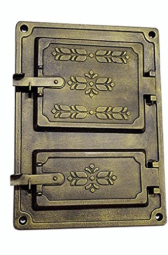 Brotbackofen Ofentür Kachelofentür Backofentür Steinbackofentür Pizzaofen hochwertge aus Gusseisen - Tür für Steinofen-Grill 015