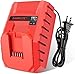 Battery Charger For Hilti, Portable C 4/12-50 12V Lithium Power Tools Battery Charger, 57W Fast Charging With Dual LED Systems & USB Port Cordless Battery Pack Charger For Hilti 12 Volt Li-ion Battery