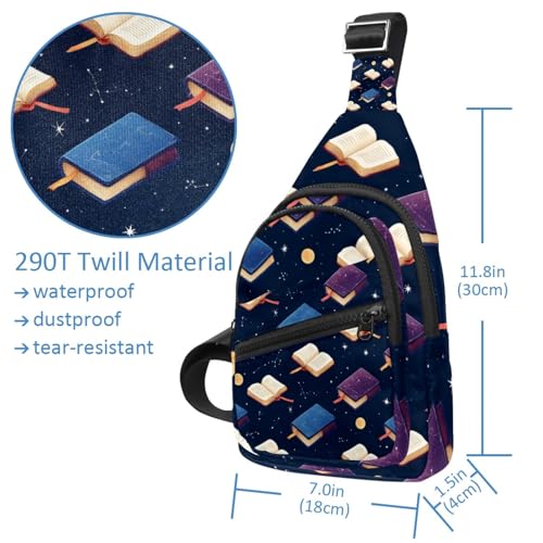 Sac entraînement course à pied Magic Books Starry avec sangle réglable - 4