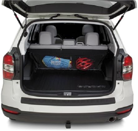 Envelope Style Trunk Cargo net Rear Seat Back for Subaru Forester 2014 - 2018