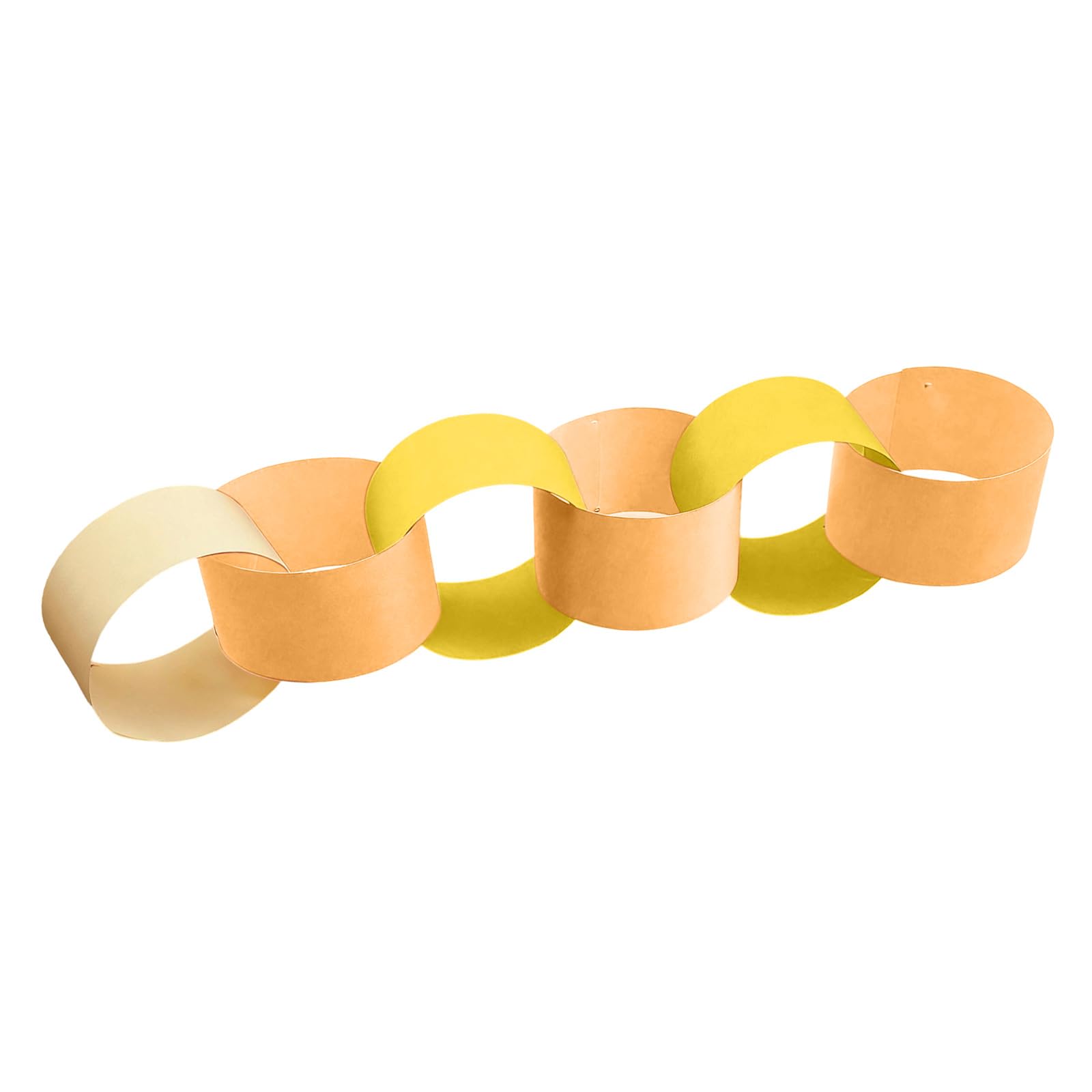 HZBB 100Pieces Bright Rainbow Paper Link Craft Decoration for Children Parties School Event and Home Celebration Preschool Classroom Decorations