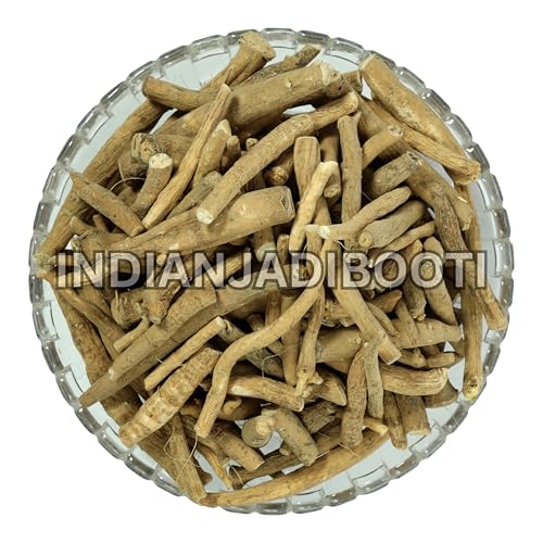 Image of IndianJadiBooti Pure Ashwagandha Root | Raw Withania Somnifera for Adaptogenic Balance, Core Vitality, Stress Relief & Restful Sleep| 100g