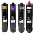 Set of 4 filters for Kinetico K5 Pure Ultra (Part No. 9461 PURPLE, 9306 ORANGE, 12778 SILVER & 12873 WHITE)