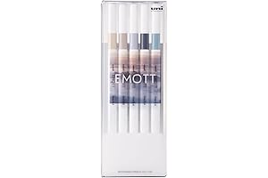Uni-ball EMOTT 5 Colors Set No.9, Nuance Color