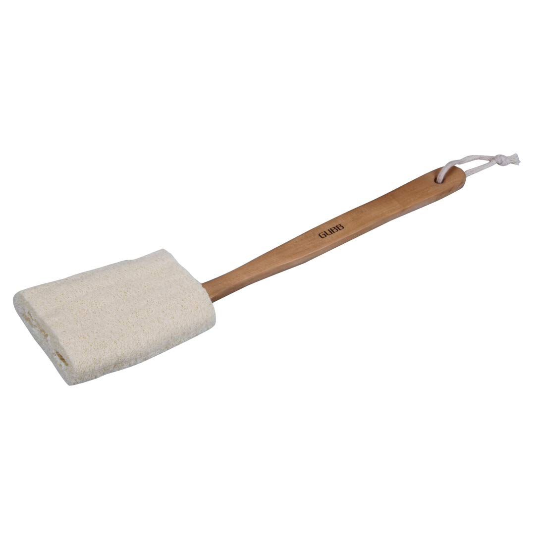 GUBBUSA Natural Bath Loofah Sponge, Back Scrubber With Handle Detachable