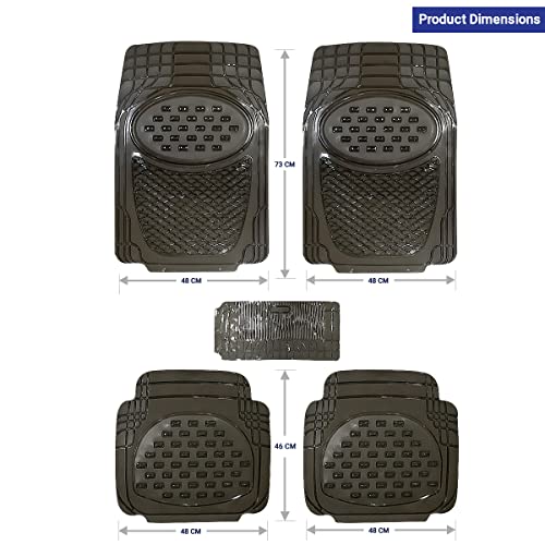 FSW - Tailored Car Ats - Fits Vw Polo 2009-2018 - HEAVY DUTY 3 Rubber Atting - Anti Slip At - View #2