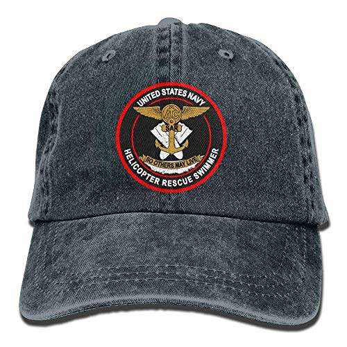 Helicopter Search And Rescue Swimmer Vintage Washed Dyed Cotton Twill Low Profile Adjustable Baseball Cap