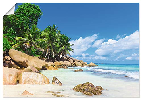 ARTLAND Wanddeko Poster & Kunstdrucke Wandposter Karibik Südsee Strand Natur Palmen Natur Malediven R2PV ARTLAND Wanddeko Poster & Kunstdrucke Wandposter Karibik Südsee Strand Natur Palmen Natur Malediven R2PV