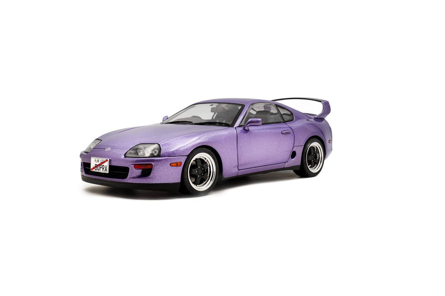 Solido Toyota Supra MK4 A80 Car Model 1:18 JDM Sportcoupe Lilac