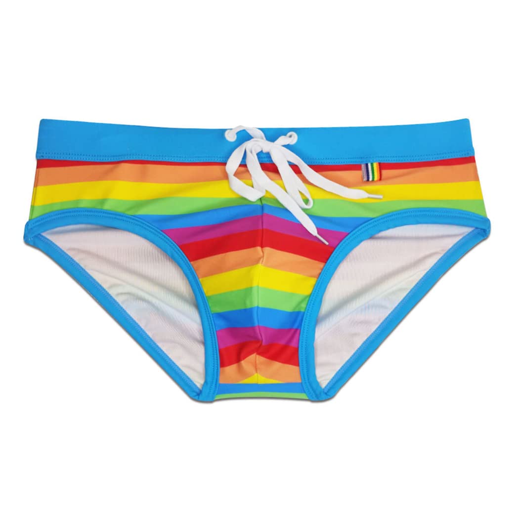 Bañador de Natación Slip para Hombre Traje de Baño de Secado Rápido Moda Shorts Swimming Calzoncillos YK24