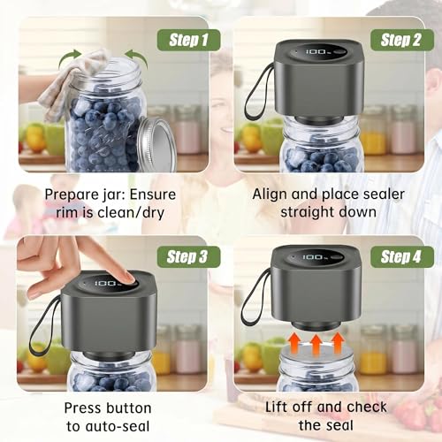 50% Off Electric Mason Jar Vacuum Sealer Kit, Just $19.99 - Image 8