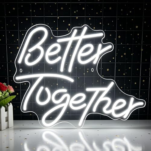 Image of Neon Sign Neon for Wall Decor, LED Neon Light Sign for Girls Room Bedroom Wedding Birthday Party