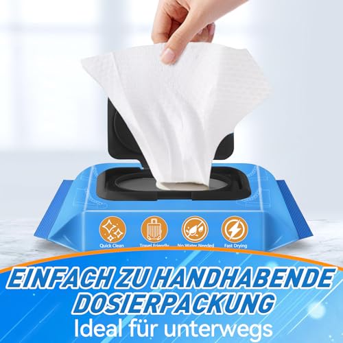 Mallbaola Schuh-Tücher, 30 Stück Schuhputztücher Entfernt Schmutzflecken, Einweg Sneaker Reiniger, Schuhputzsets Tragbar Für Reisen, Schuhe Reiniger Feuchttücher für Leder, Stoff, Weiße Sneaker